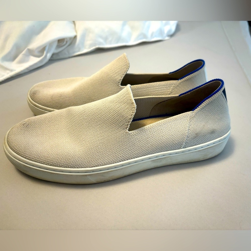 6.5 Rothy’s Slip-on Sneaker (Sand)